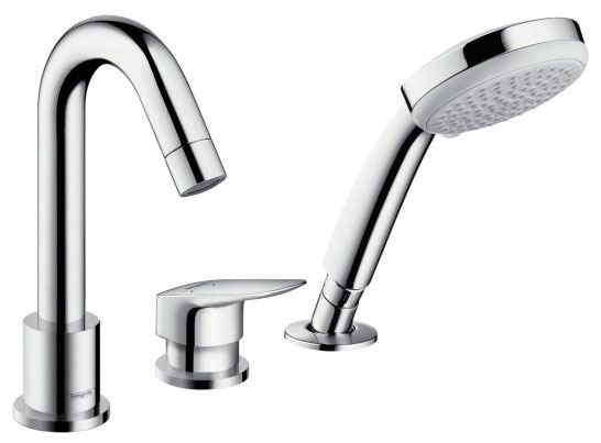 Внешняя часть для смесителя Hansgrohe Logis 71313000 на 3 отверстия