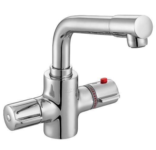 Термостат E.C.A. Thermostatic 102108730EX для раковины хром