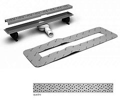 Душевой лоток Radaway 5L085A/5R085Q 850 с дизайн-решеткой под плитку 8-12 мм