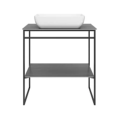 Металлический каркас Kerama Marazzi Plaza Next напольный 80 черный матовый