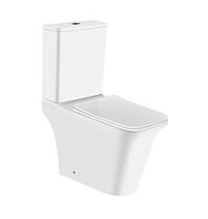 Унитаз-компакт Ceruttispa Nivolet 36*66 безободковый крышка-сиденьем микролифтом Slim