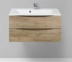 Тумба с раковиной BelBagno Marino-H60 90 Rovere Nature (с раковиной BB900/450-LV-MR-PR)