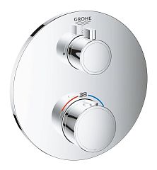 Внешняя часть для термостата Grohe Grohtherm 24075000 для душа хром