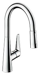 Смеситель Hansgrohe Talis S 72813000 для кухни выдвижной излив