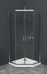 Душевой уголок BelBagno UNO-195-P-2-90-C-Cr 90*90*195 без поддона