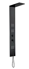 Душевая панель Ceruttispa Tanaro B MT-5665B 22*140 черный глянец Душевая панель Ceruttispa Tanaro B MT-5665B 22*140 черный глянец