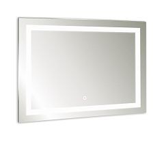 Зеркало Aquanika Quadro 80*60 AQQ6080RU04 с подсветкой и сенсорным выключателем