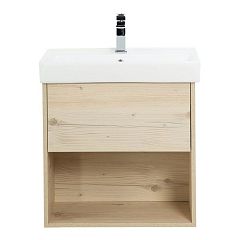 Тумба под раковину BelBagno Neon 600 NEON-600-1C-SO-PB Pino Bianco