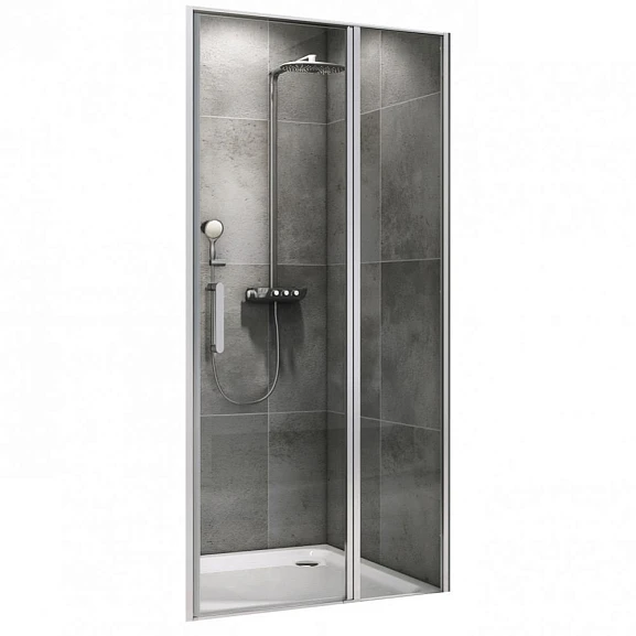 Душевая дверь в нишу ABBER Sonnenstrand AG04120S 120*209 L/R (с поддоном 120*90*14)