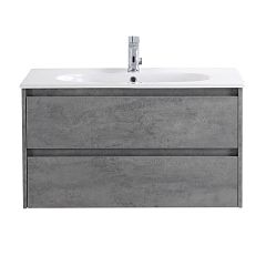 Тумба с раковиной BelBagno Kraft 90 Cemento Grigio