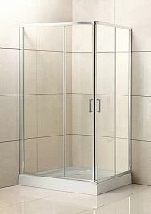 Душевой уголок BelBagno UNO-195-AH-2-120/80-C-Cr 120*80*210 L/R (с поддоном TRAY-A-AH-120/80-15-W0 120*80*15 без сифона)