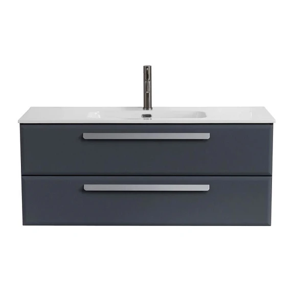 Тумба с раковиной Cezares Eco-Cer 120 Grafito (раковина CZR-8095-120)