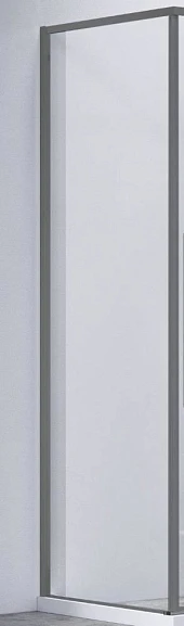 Душевая стенка боковая Vincea Slim-N VSG-4SN900CLGM 90*195 профиль вороненая сталь