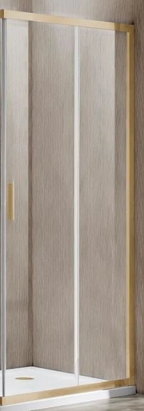 Душевая дверь Vincea Garda VHC-1G120CLG 120*190 профиль брашированное золото