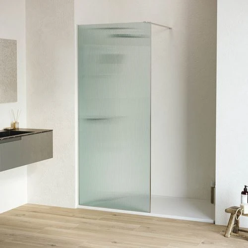 Душевая перегородка RGW Walk-in WA-08 90*195 стекло рифленое без поддона
