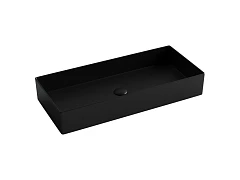 Накладная раковина Ceramicanova Element 80,1*36 черная матовая Накладная раковина Ceramicanova Element 80,1*36 черная матовая