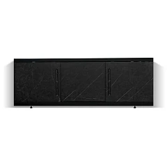 Фронтальная панель Alavann Alt Black 170 раздвижная (купе) черный мрамор