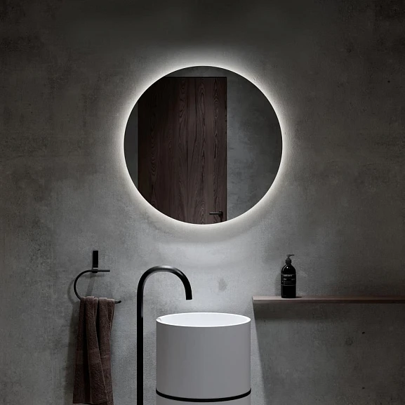 Зеркало Alavann Rondo 60 с подсветкой и функцией антизапотевания