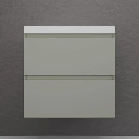 Тумба под раковину Style Line Манхэттен 60 подвесная олива