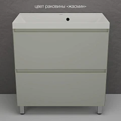 Тумба с раковиной Style Line Манхэттен 80 напольная олива (раковина Asti 80*45 жасмин) Тумба с раковиной Style Line Манхэттен 80 напольная олива (раковина Asti 80*45 жасмин)