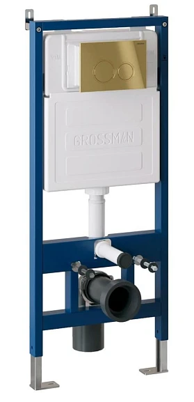 Система инсталляции Grossman 900.K31.01.000 клавиша золото Galaxy 700.K31.01.300.300