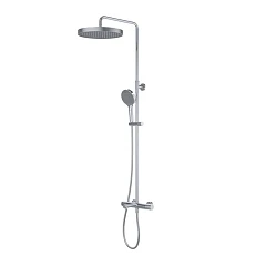 Душевая стойка Iddis Duna DUNSBSTi06 с термостатом и изливом хром Душевая стойка Iddis Duna DUNSBSTi06 с термостатом и изливом хром