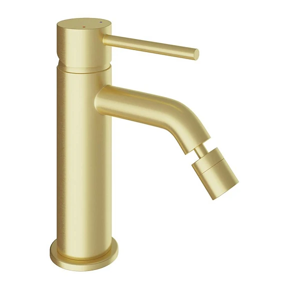 Смеситель Aqueduto Cano CAN0550 для биде шлифованное золото