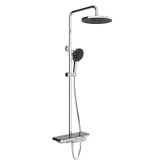 Душевая стойка Aqueduto Chuva CHU0400 с изливом хром