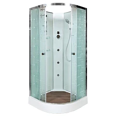 Душевая кабина AvaCan EM1590N 90х90х210 с гидромассажем без крыши Душевая кабина AvaCan EM1590N 90х90х210 с гидромассажем без крыши