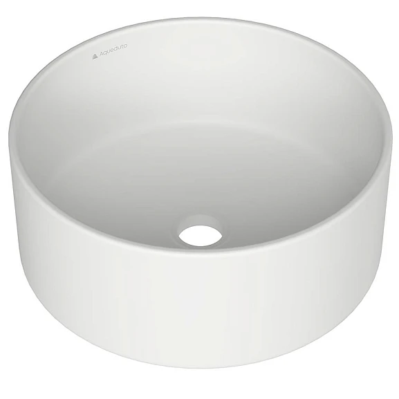 Накладная раковина Aqueduto Espiral ESP0120 40*40 белая матовая