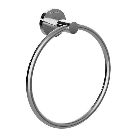 Полотенцедержатель Aqueduto Ponto PON0500 кольцо хром