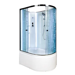 Душевая кабина AvaCan EM4511 110х80х210 L N с LED-подсветкой без крыши Душевая кабина AvaCan EM4511 110х80х210 L N с LED-подсветкой без крыши
