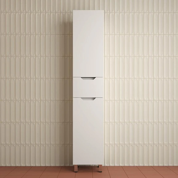 Пенал Style Line Остин 36 напольный белый матовый R