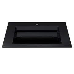 Мебельная раковина Uperwood Next Premium 80 черная (приобретается в комплекте с тумбой)