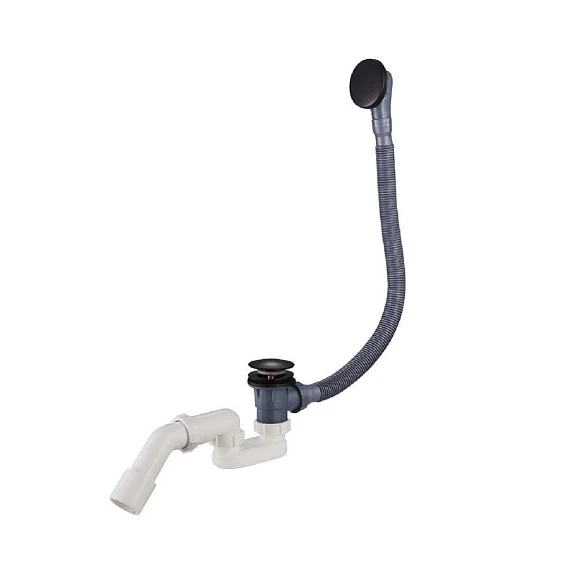 Слив-перелив Raglo R600.31.06 70см автомат черный матовый