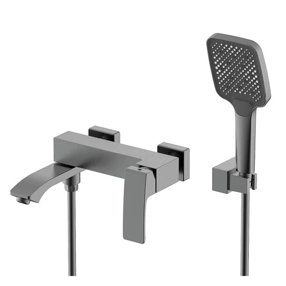 Смеситель Raglo R01.30.09 для ванны и душа графит