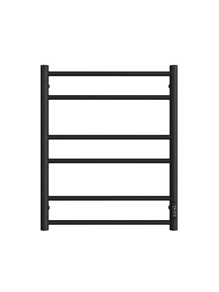 Электрический полотенцесушитель Двин L Neo 40*60 L/R черный матовый 6 перекладин (2/2/2)
