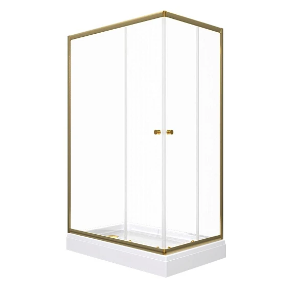 Душевое ограждение Triton Вента-Голд 120*80*202 L/R с поддоном