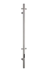 Электрический полотенцесушитель Boheme Uno 12*150 брашированный никель