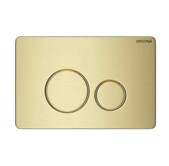 Клавиша смыва Grossman Style 700.K31.05.32M.32M брашированное золото