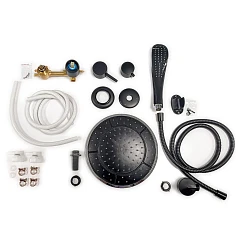 Душевой набор Triton ДН7 черный Душевой набор Triton ДН7 черный