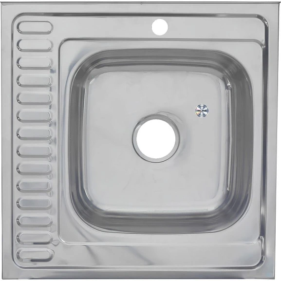 Кухонная мойка Melana 60*60 накладная прямоугольная с сифоном R