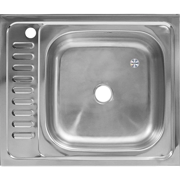 Кухонная мойка Melana 60*50 накладная прямоугольная без сифона и перелива R