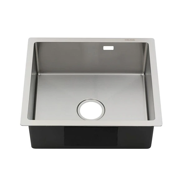 Кухонная мойка Melana ProfLine 52*45 врезная прямоугольная сатин с сифоном