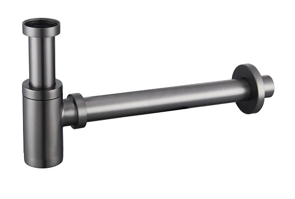 Сифон для раковины BelBagno BB-SMT2-GM оружейная сталь