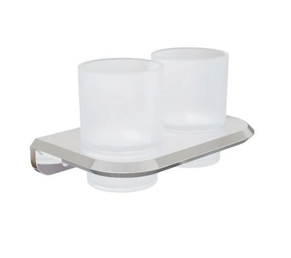 Двойной стакан Knotlor Space SC1032C хром