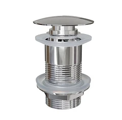 Донный клапан Knotlor BM9010C click/clack 5/4" без перелива хром