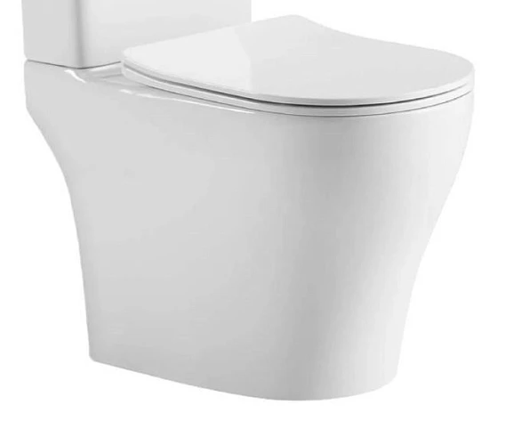 Чаша унитаза Prato Кодэ 6094А безободковая Торнадо с крышкой-сиденьем микролифт