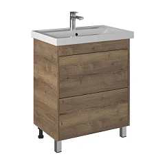 Тумба под раковину Briz Риччи 70 дуб веллингтон табак