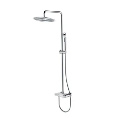 Душевая стойка Boheme Stick 128-CRCR.3 с изливом хром, ручка Linea